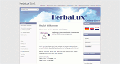 Desktop Screenshot of herbalux.de